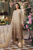3 Piece Unstitched Embroidered Chiffon Suit