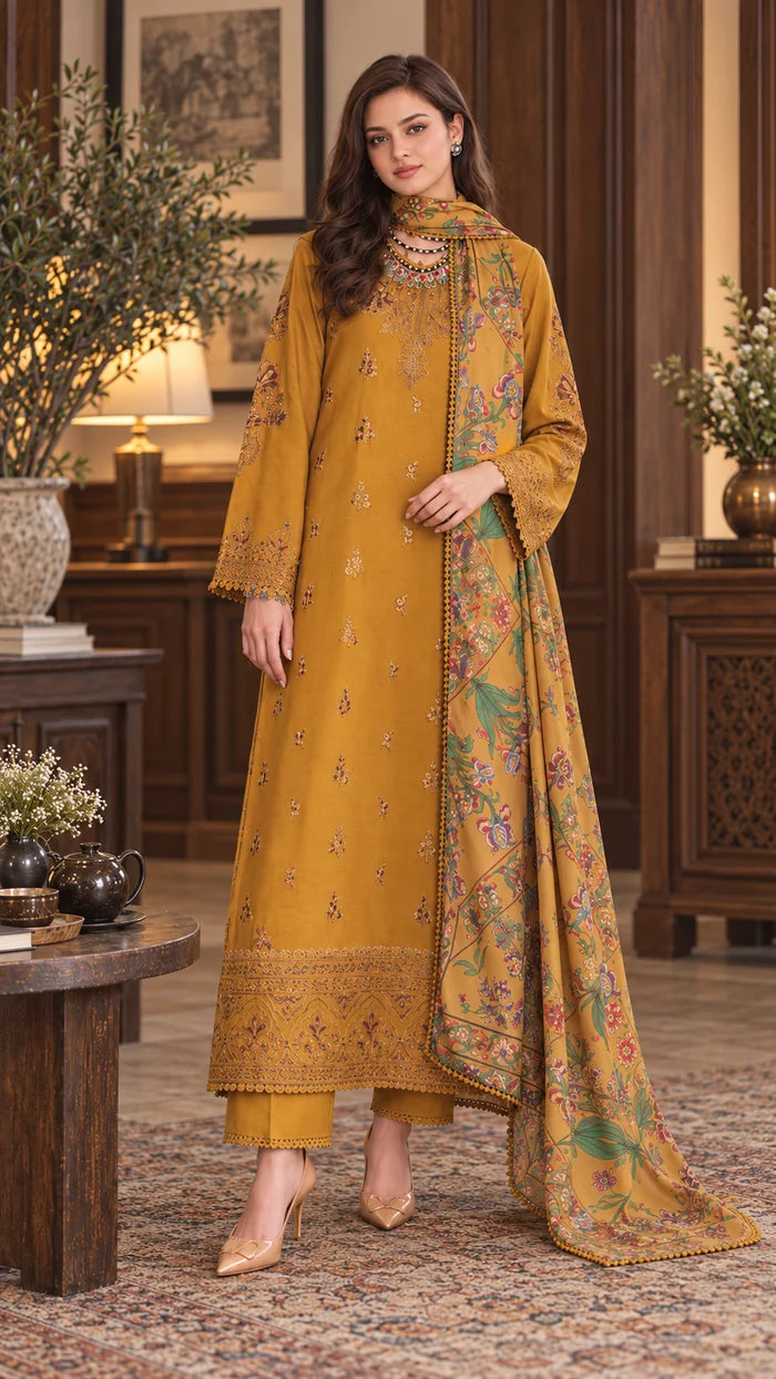 D4 B - Mustard Ochre