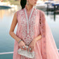 3 Piece Unstitched Embroidered Organza Suit
