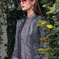 3 Piece Unstitched Embroidered Velvet Suit