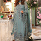 3 Piece Unstitched Embroidered Chiffon Suit