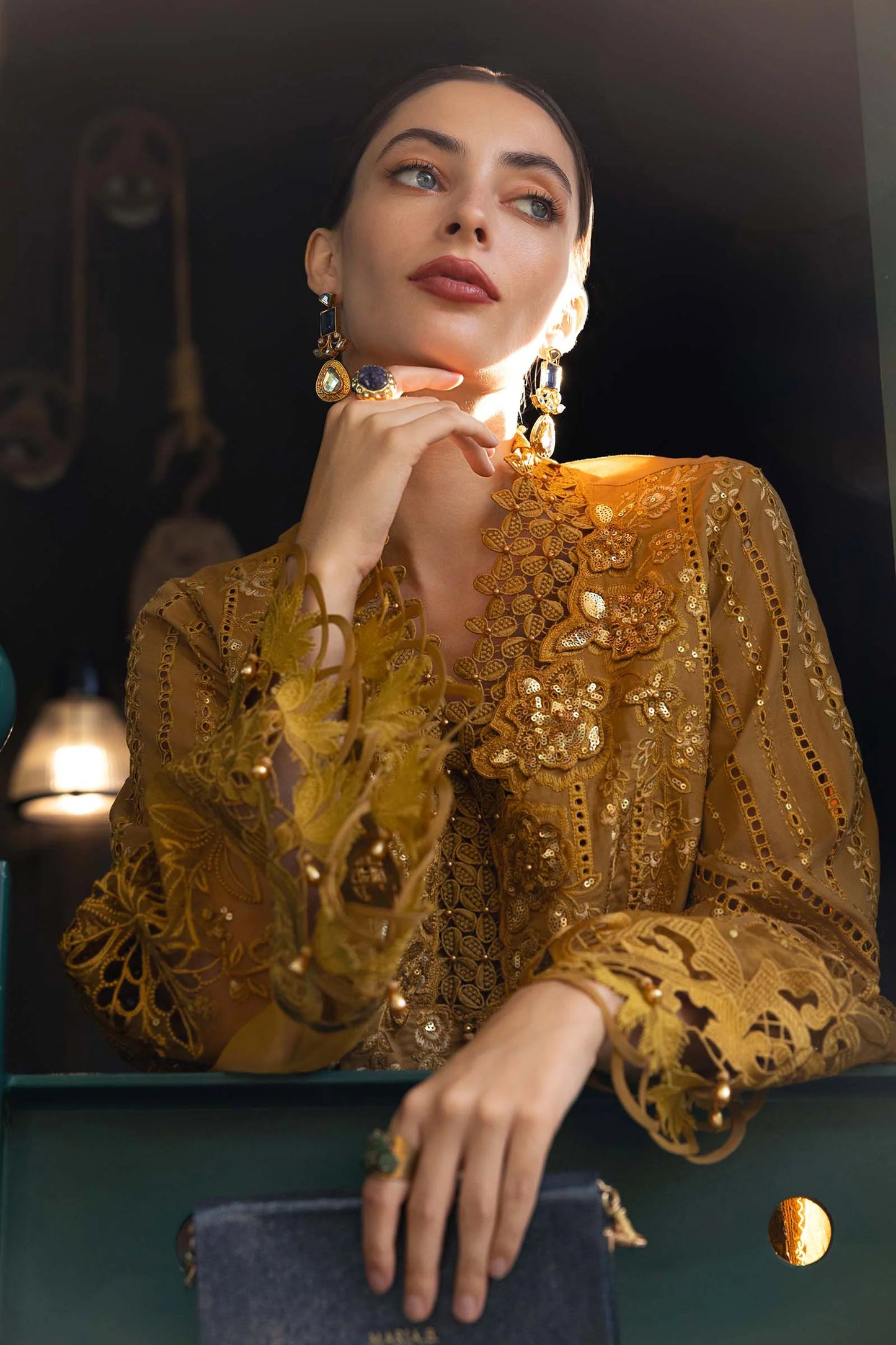 3 Piece Unstitched Embroidered Lawn Suit | EL-26-07
