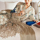 3 Piece Unstitched Embroidered Lawn Suit | EL-26-08