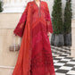 3 Piece Unstitched Embroidered Lawn Suit | EL-26-13