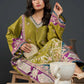 2 PIECE EMBROIDERED KHADAR KAFTAN EMB-581 B