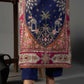 2 PIECE EMBROIDERED KHADAR KAFTAN EMB-581 D