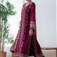 3 Piece Embroidered Khaddar Malalai - FSU5670