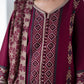 3 Piece Embroidered Khaddar Malalai - FSU5670