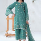 3 Piece Embroidered Khaddar Tabana - FSU5676
