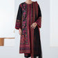 3 Piece Embroidered Khaddar Panra - FSU5677