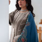 3 Piece Embroidered Khaddar Angeza - FSU5679
