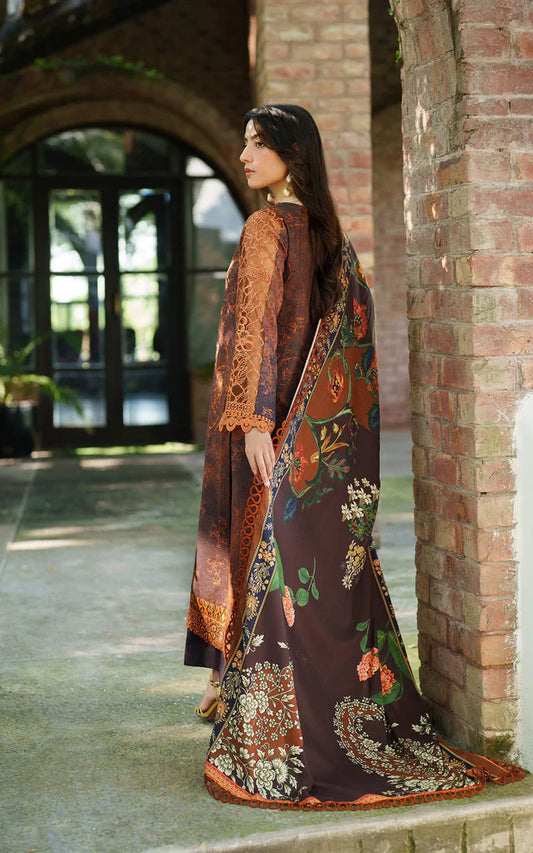 Forest Calm | 3pcs Embroidered Unstitched Winter