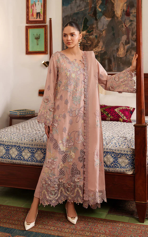 Glace LWC25-06 | 3pcs Embroidered Unstitched Winter