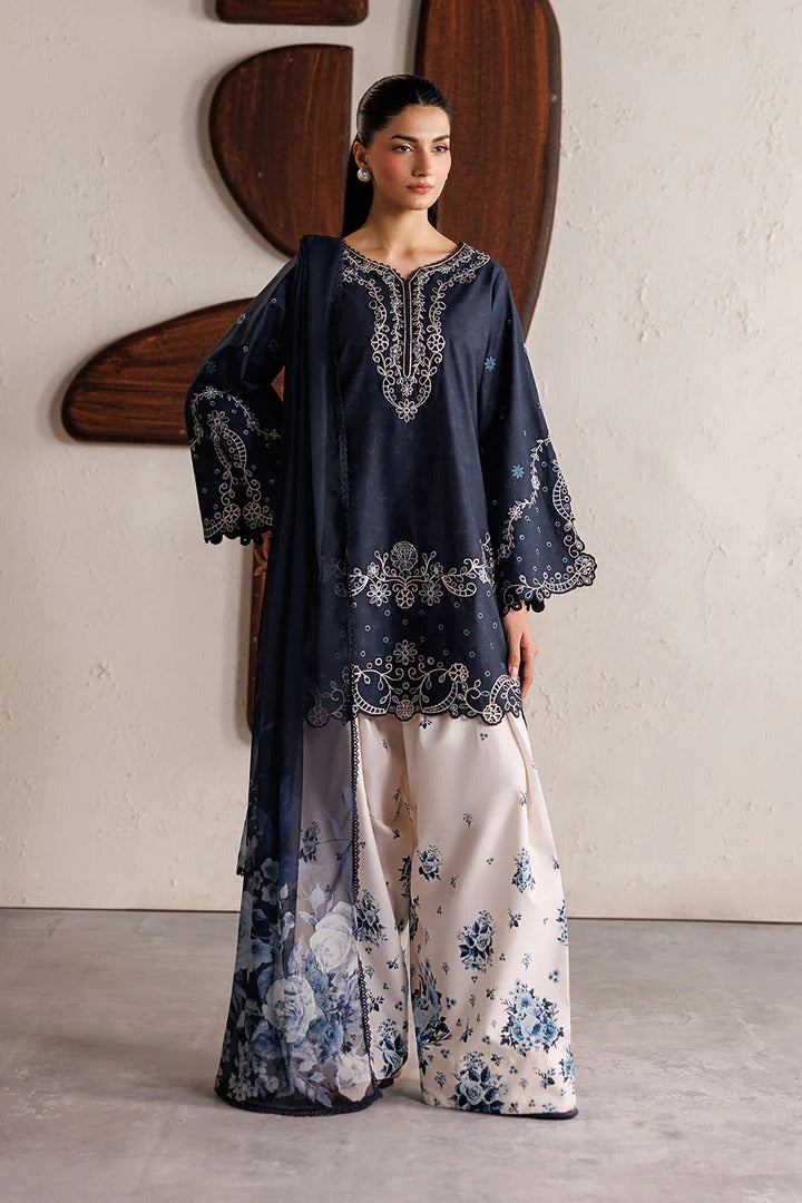 IBE-02 Embroidered Lawn