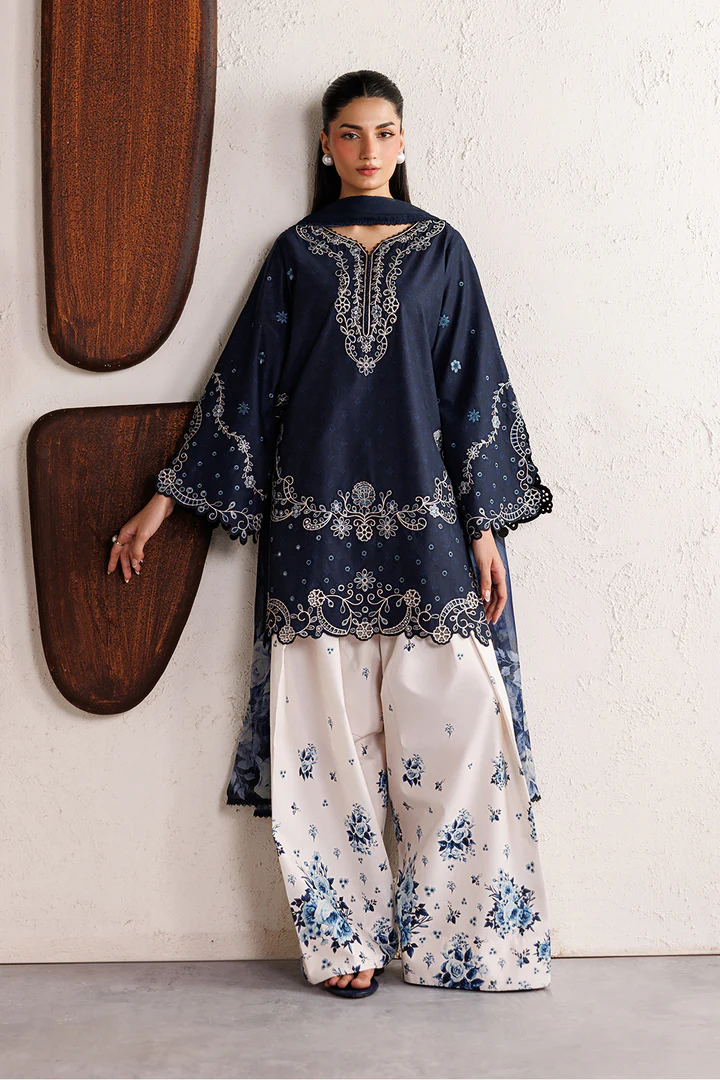 IBE-02 Embroidered Lawn