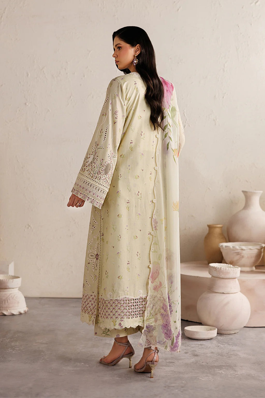 IBE-08 Embroidered Lawn