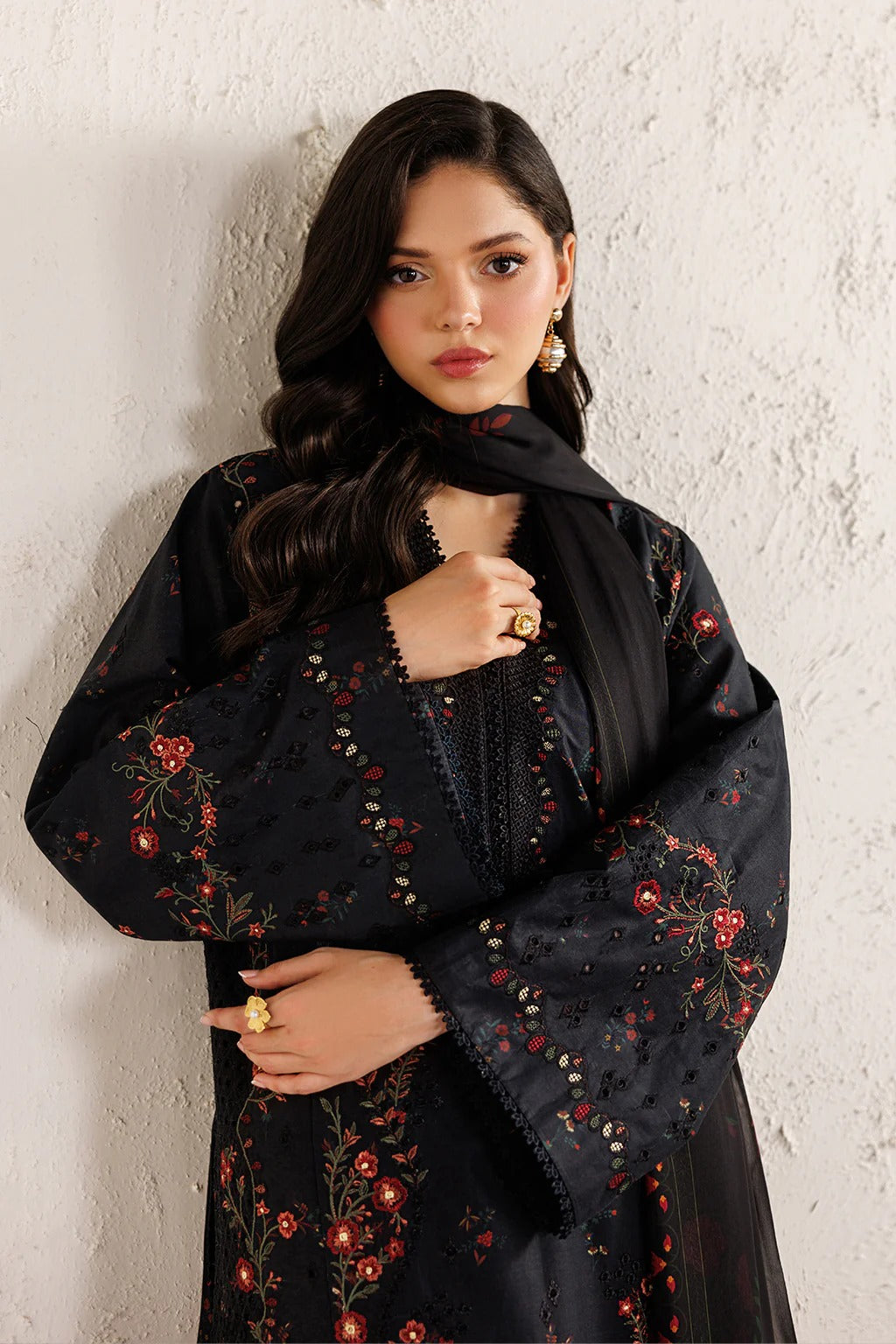 IBE-11 Embroidered Lawn