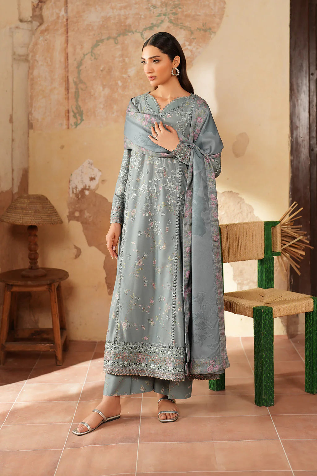 IPF-10 Embroidered Printed Linen
