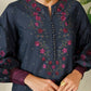 IPF-26 Embroidered Printed Viscose Linen