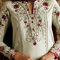 IPF-28 Embroidered Printed Viscose Linen