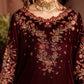 IV-55 Embroidered Velvet