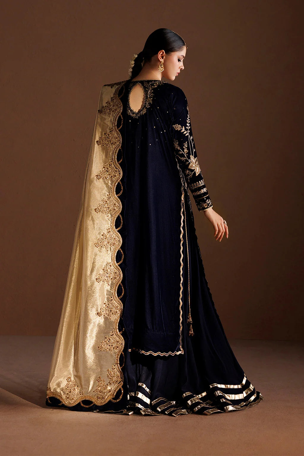 IV-85 Embroidered Velvet