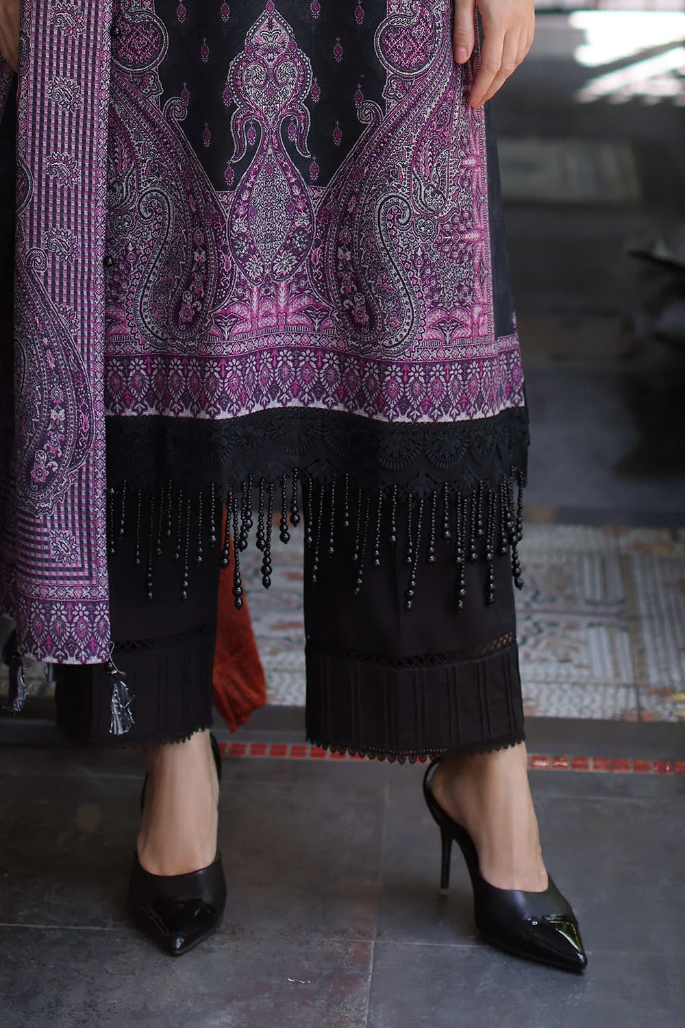 3 Piece Printed Khaddar Suit with Printed Khaddar Dupatta | K-62014