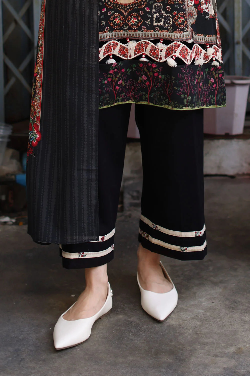 3 Piece Printed Khaddar Suit with Printed Khaddar Dupatta | K-62079