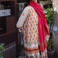 3 Piece Printed Khaddar Suit with Printed Khaddar Dupatta | K-62089
