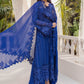 3 Piece Unstitched Embroidered Chiffon Suit | MPC-25-103