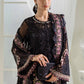 3 Piece Unstitched Embroidered Chiffon Suit | MPC-25-104
