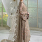 3 Piece Unstitched Embroidered Chiffon Suit | MPC-25-107