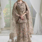 3 Piece Unstitched Embroidered Chiffon Suit | MPC-25-107