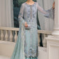 3 Piece Unstitched Embroidered Chiffon Suit | MPC-25-108