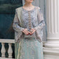 3 Piece Unstitched Embroidered Chiffon Suit | MPC-25-108