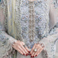 3 Piece Unstitched Embroidered Chiffon Suit | MPC-25-108