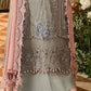 3 Piece Embroidered Chiffon Suit | MPC-26-202