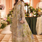3 Piece Embroidered Chiffon Suit | MPC-26-203