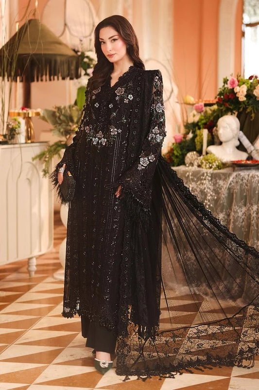 3 Piece Embroidered Chiffon Suit | MPC-26-204