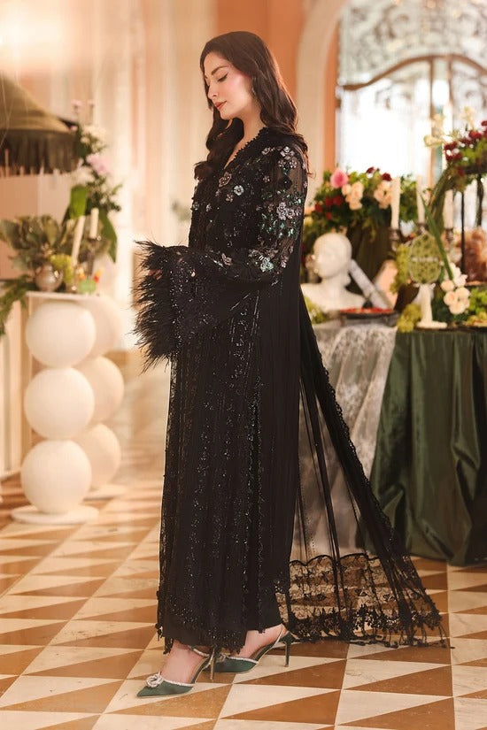 3 Piece Embroidered Chiffon Suit | MPC-26-204