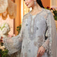 3 Piece Embroidered Chiffon Suit | MPC-26-206