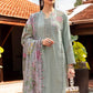 3 Piece Unstitched Embroidered Twill Linen Suit