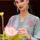 3 Piece Unstitched Embroidered Twill Linen Suit