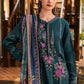 3 Piece Unstitched Embroidered Twill Linen Suit