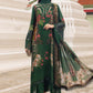 3 Piece Unstitched Embroidered Linen Suit