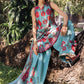 3 Piece Unstitched Embroidered Lawn Suit | MPT-2903-B