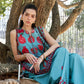 3 Piece Unstitched Embroidered Lawn Suit | MPT-2903-B