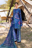 3 Piece Unstitched Embroidered Lawn Suit | MPT-2904-B