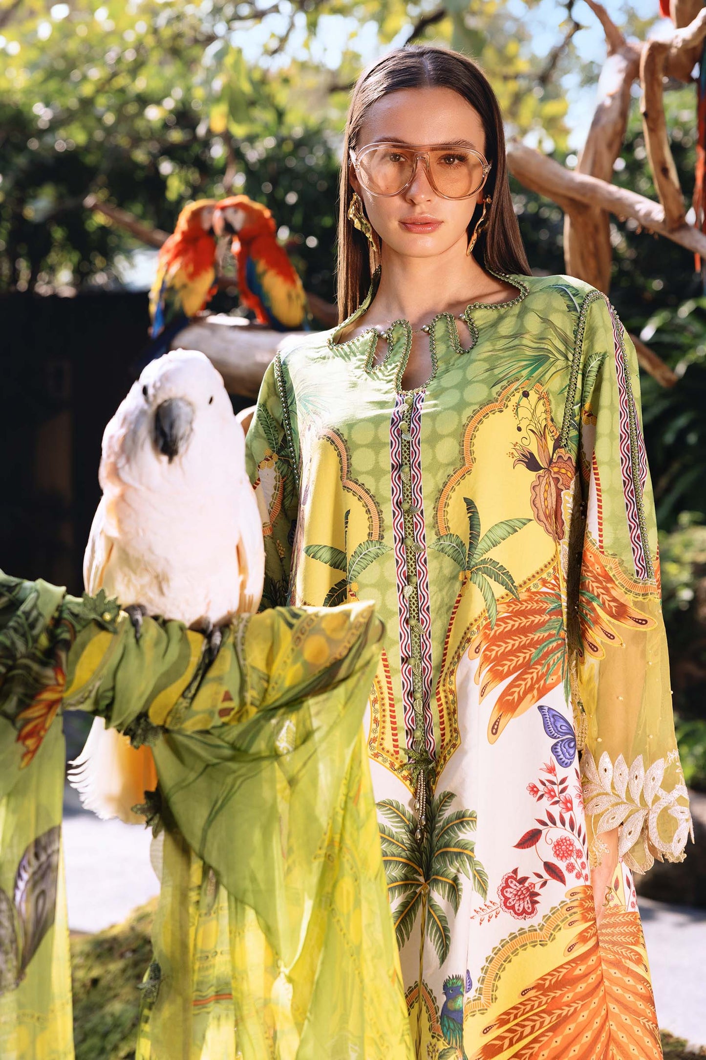 3 Piece Unstitched Embroidered Lawn Suit | MPT-2905-B