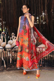 3 Piece Unstitched Embroidered Lawn Suit | MPT-2907-B